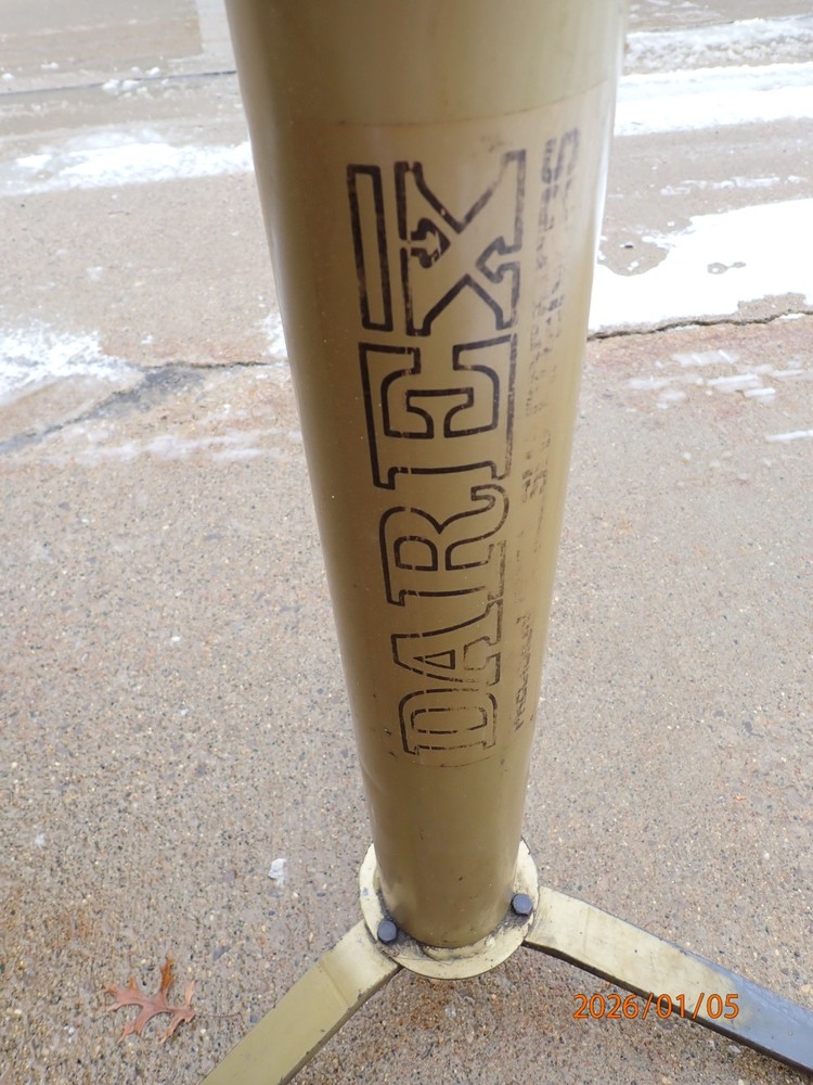 OLDER DAREX M5 DRILL SHARPENER GRINDER PEDESTAL STAND