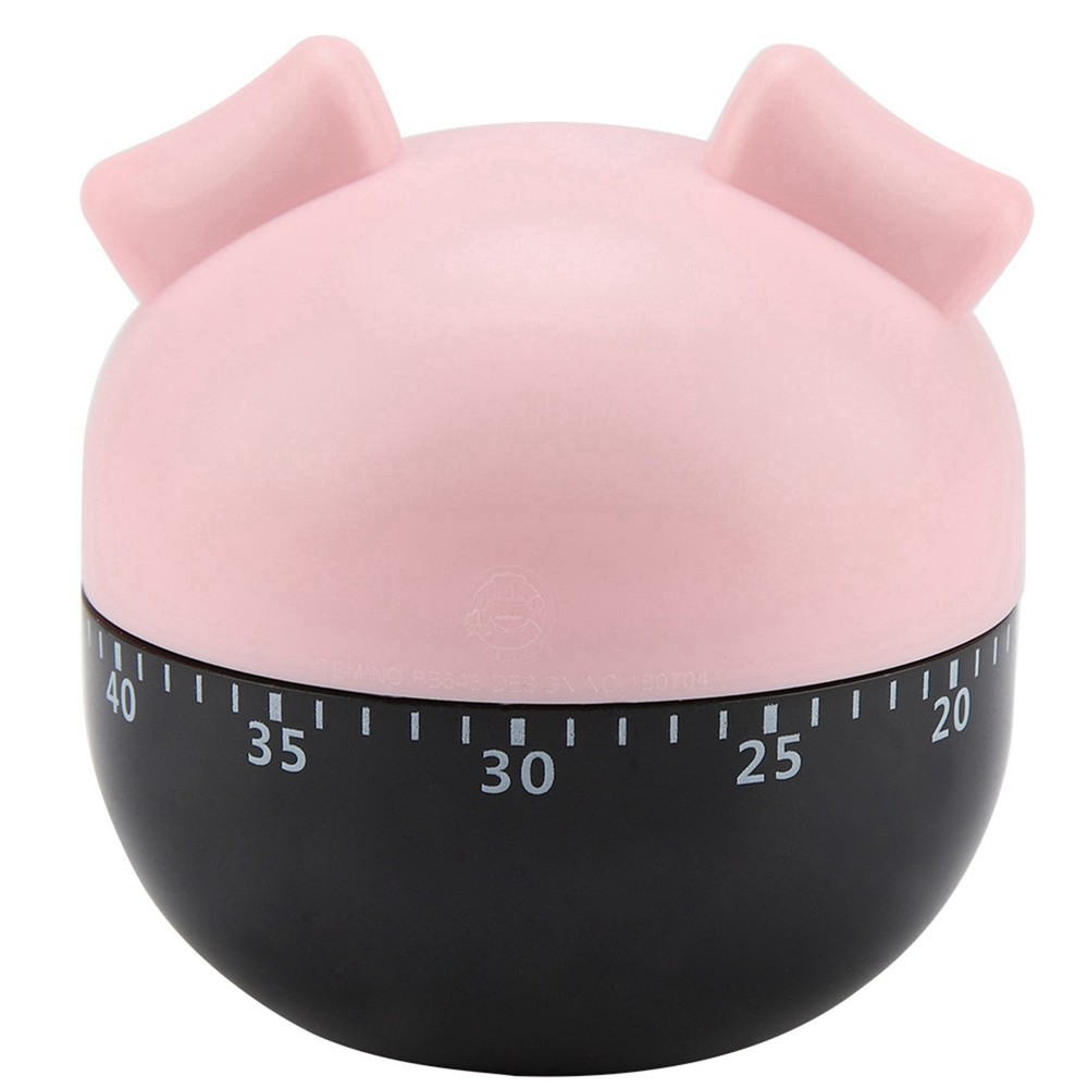 Cute Cartoon Pig Kitchen Timer For Cooking Timing Tool