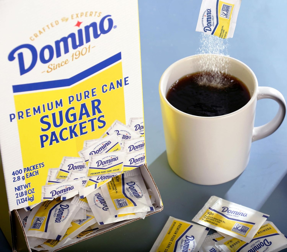 ® Sugar Packets, 400 Sugar Packets (2.8 G Each) in Dispenser Box