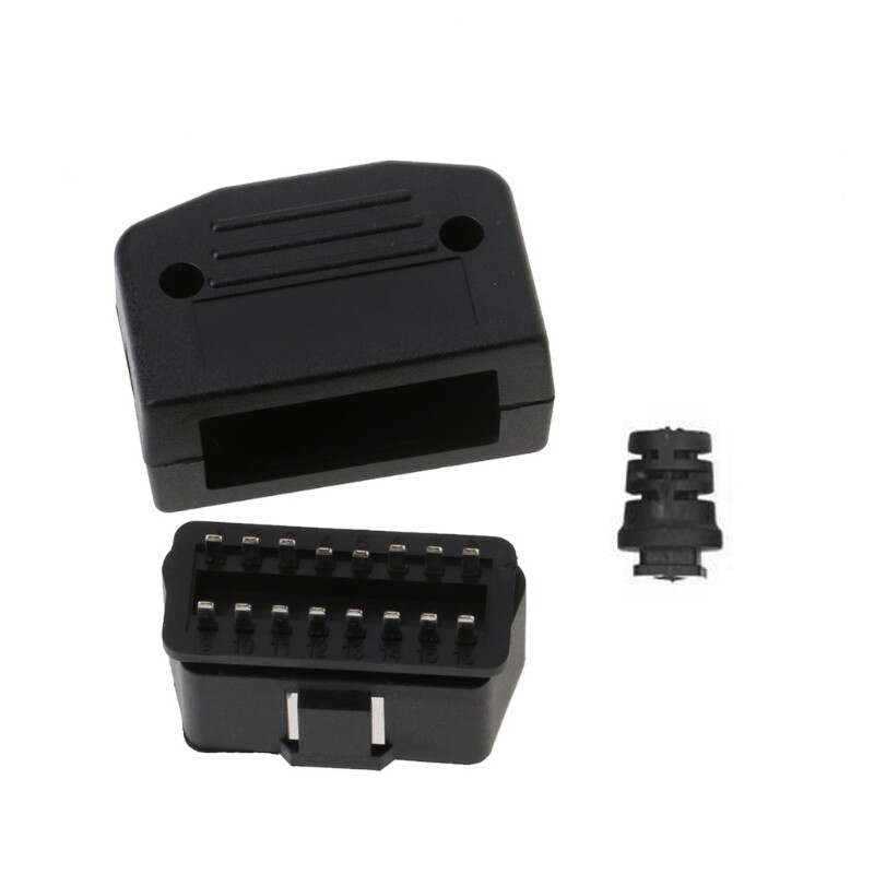 OBD2 OBDII 16 Pin Diagnostic Scanner Convertor Extender Adapter Connector Cable