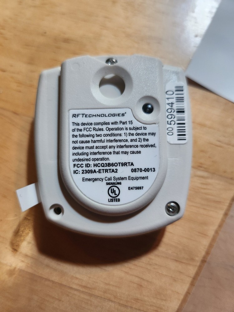 Inovonics Pendant Call Button