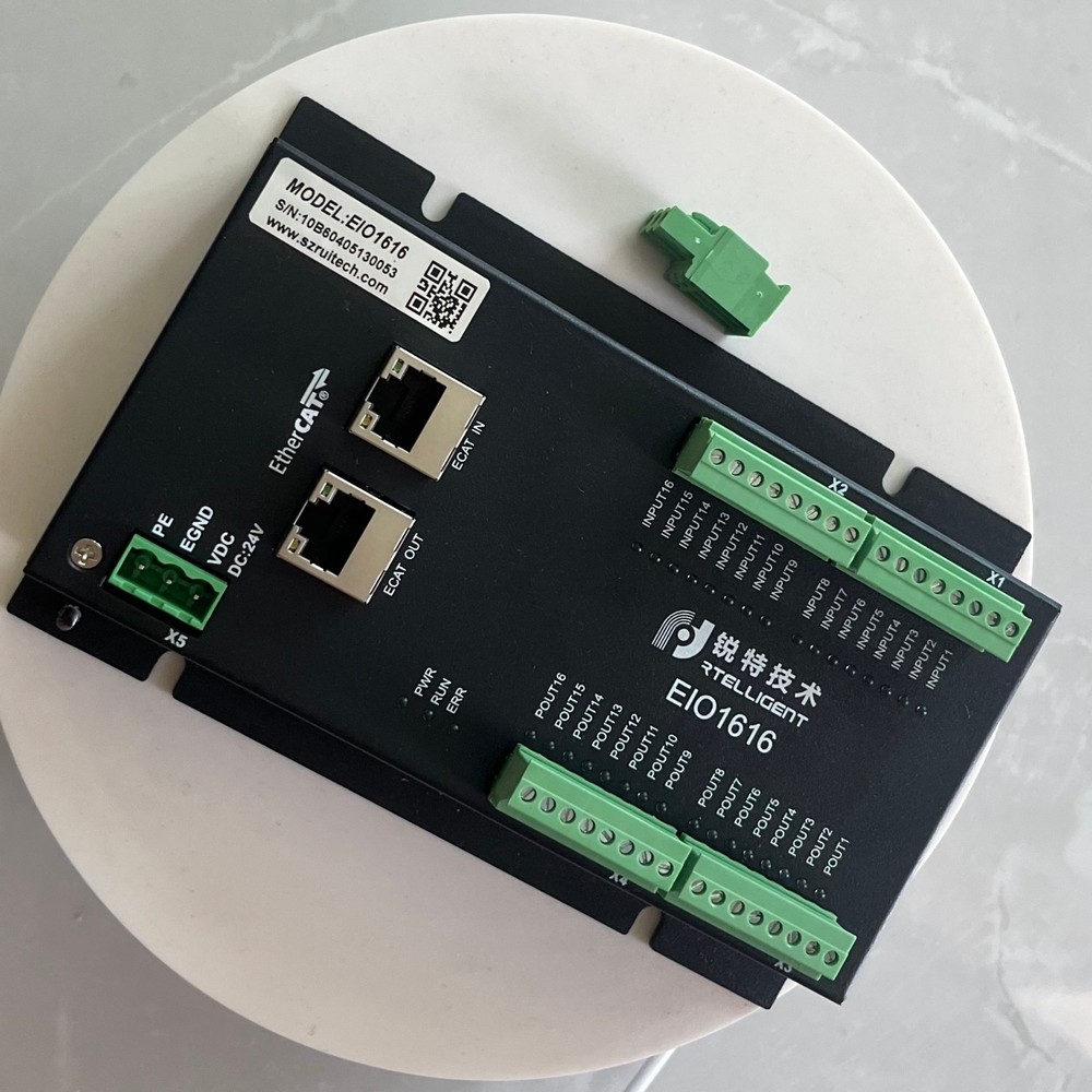 EIO1616 Ethercat lO Module 16 NPN Common Input Cathode Output Ports Controller