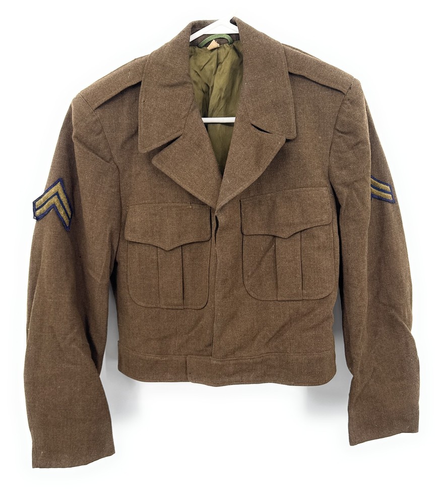 WWII Army Jacket Brown Corporal