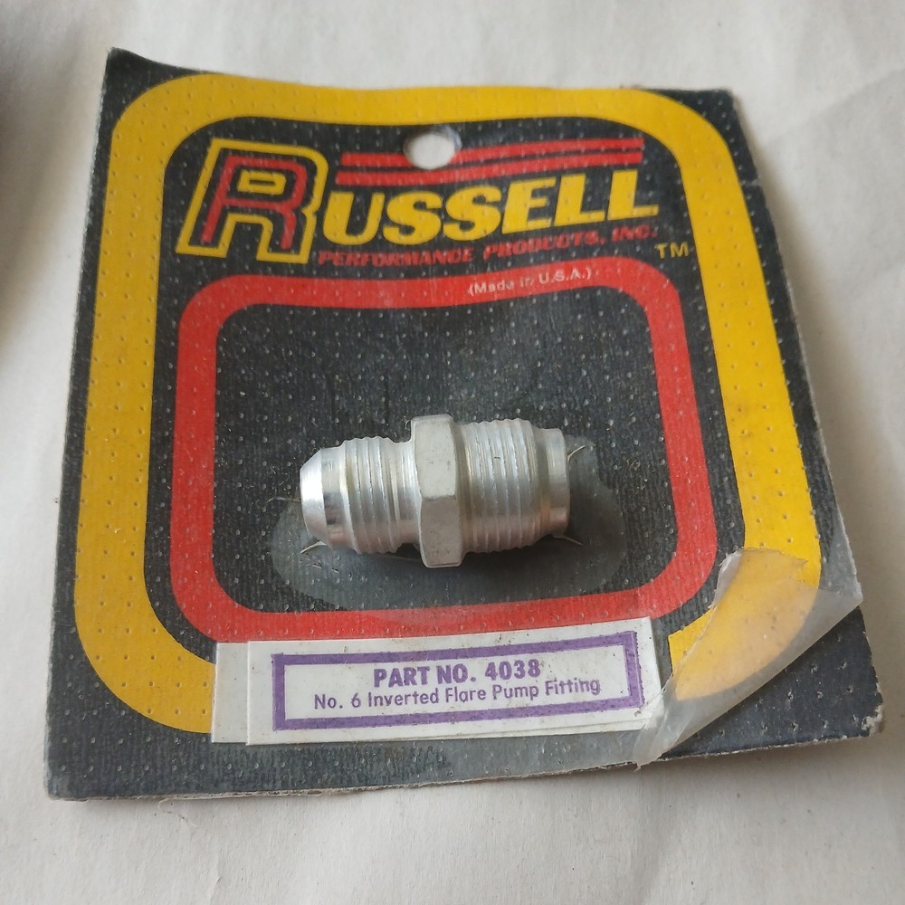 Russell Performance No.6 Inverted Flare Pump Fitting Part#4038