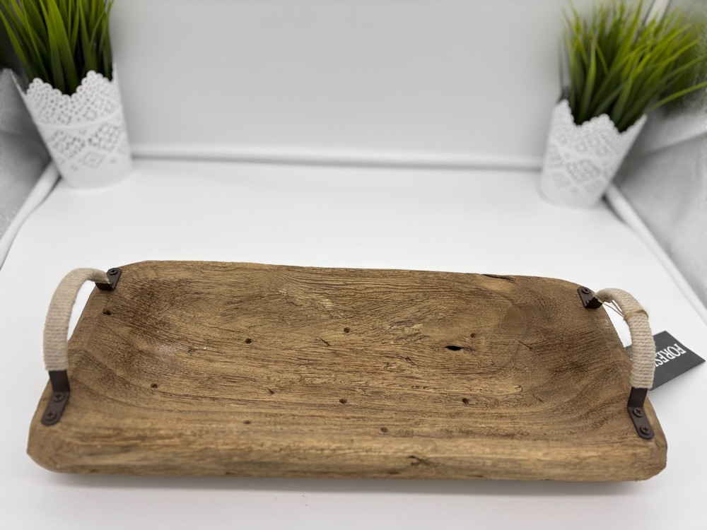 Carved Wood Tray