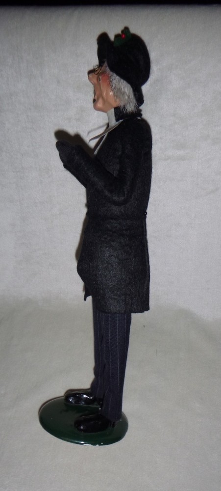 BYERS CHOICE CAROLER Parson glasses 1990