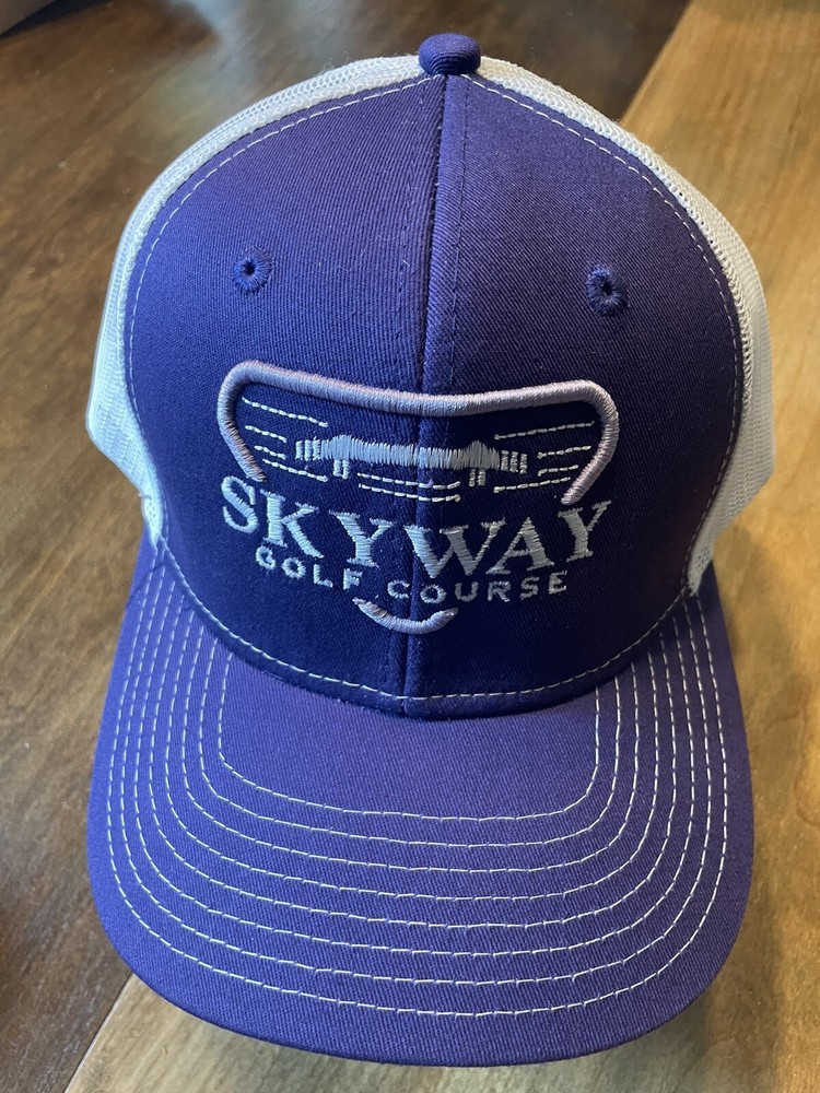 Sky Way Golf Course SnapBack Baseball Hat Cap