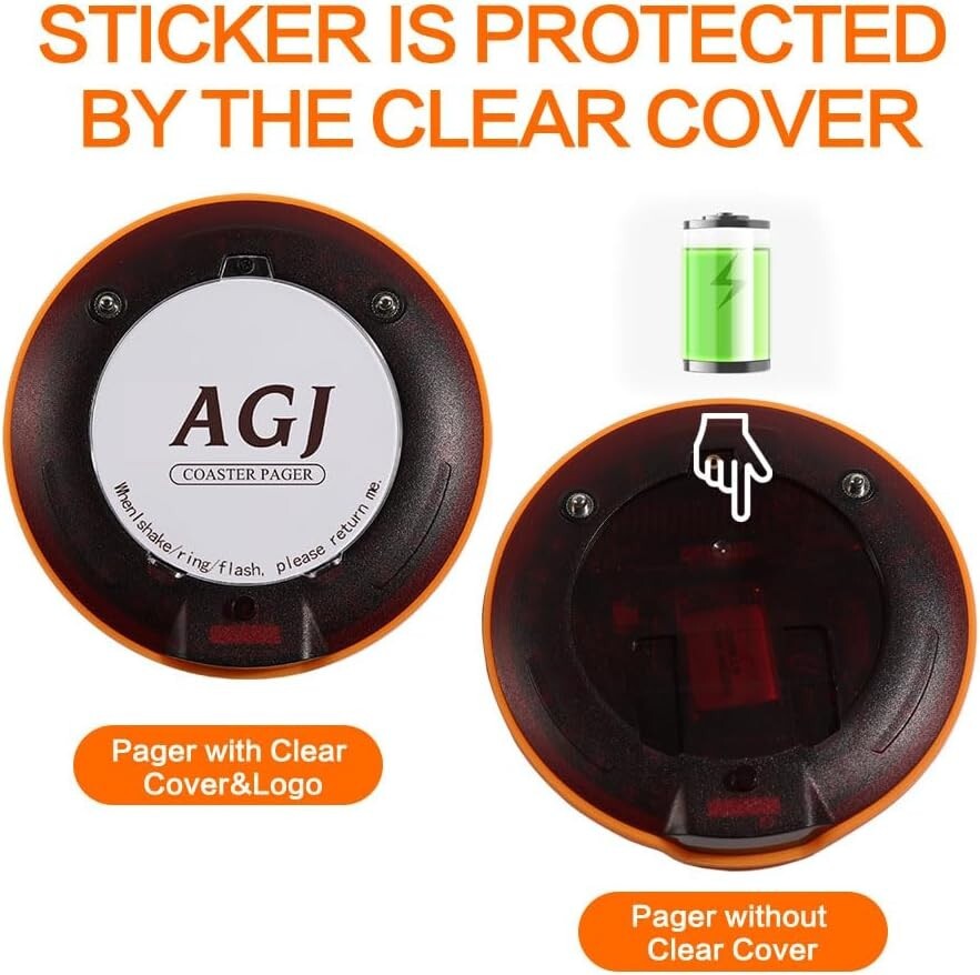 Restaurant Pager System Breakproof 20 Coaster Wless Beeper Buzzer System To