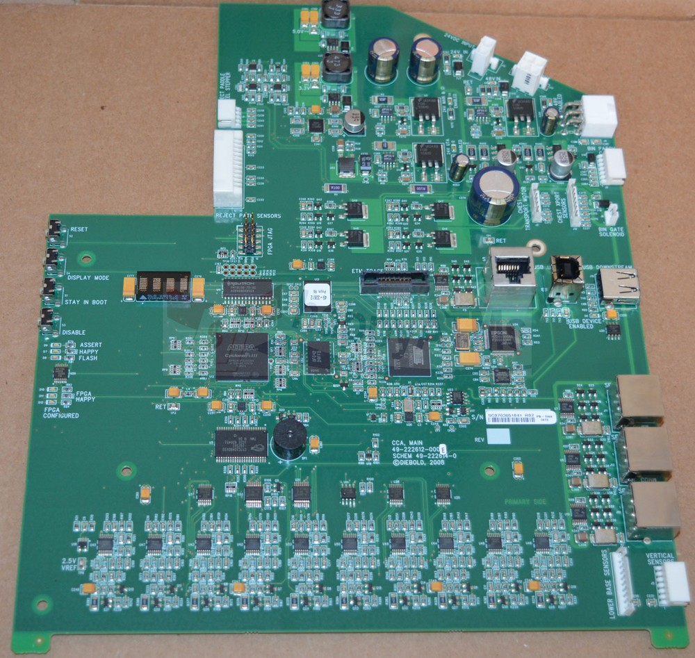 DIEBOLD OPTEVA ATM CCA ENA MAIN CONTROLLER  PN: 49-222612-000E