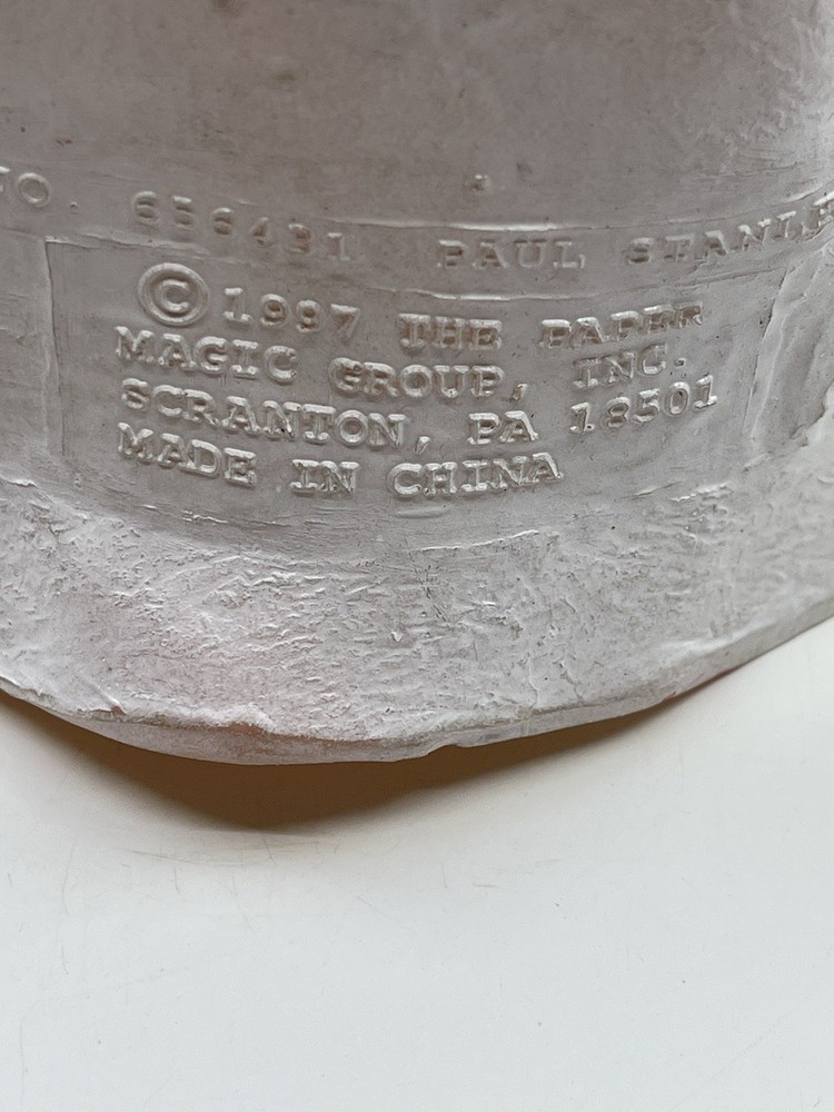 VTG KISS OFFICIAL PAUL STANLEY HALLOWEEN MASK 1997 RETRO ROCK