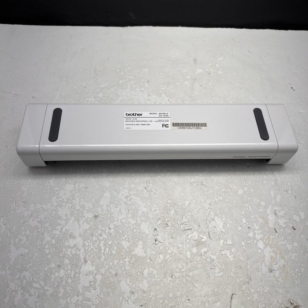 Brother DS-720D Color Duplex Mobile Portable Document Scanner USB