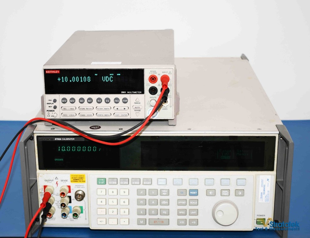 Fluke 5700A Multifunction Calibrator NIST Traceable Calibrated