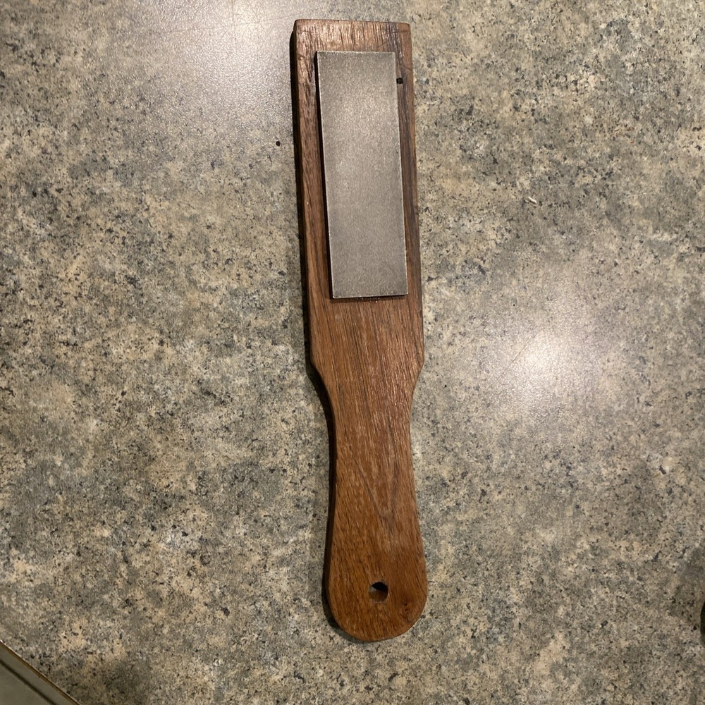 Eze Lap Sharpening Stone Diamond Stone Wood Base