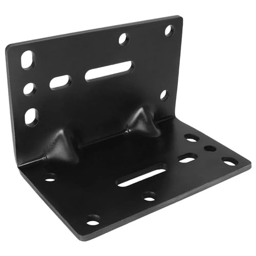 Universal Winch Mount Bracket, Heavy Duty Right Angle Mounting Winch Bracket,