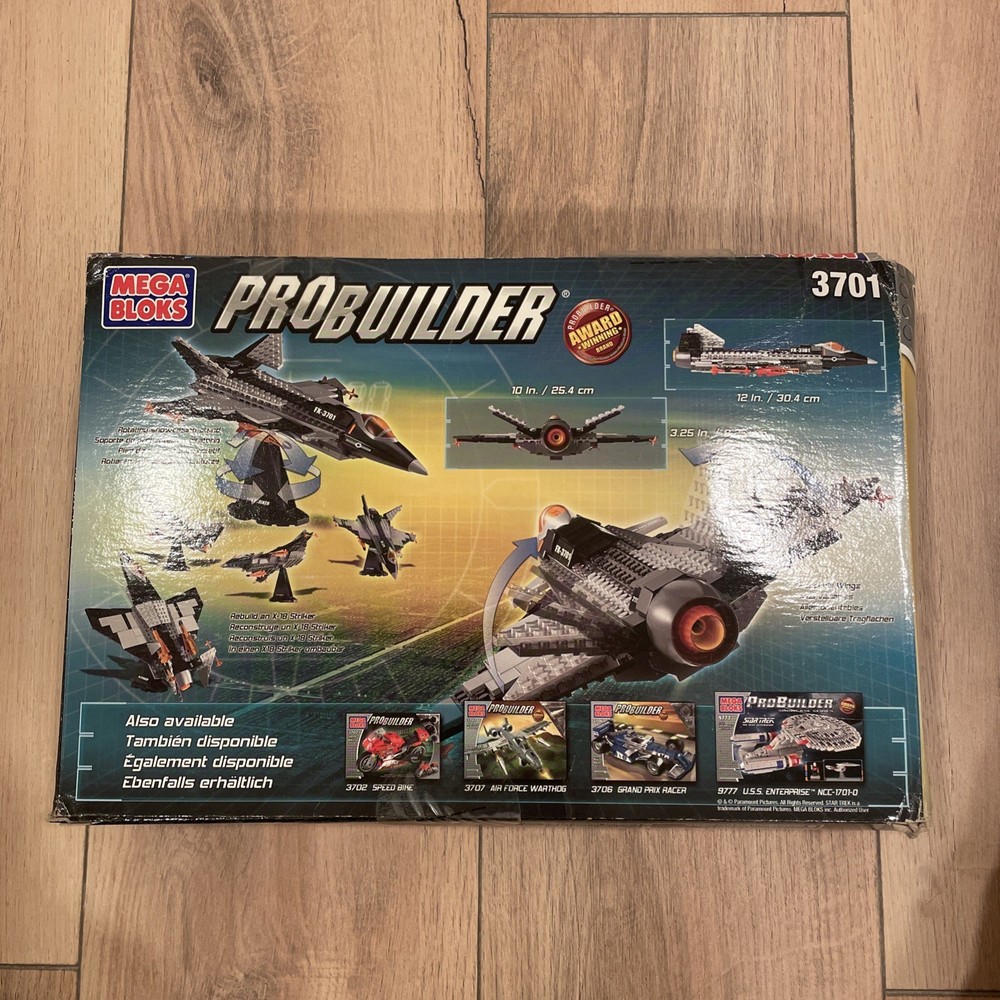 Mega Bloks 3701 FX Striker Complete w/Box