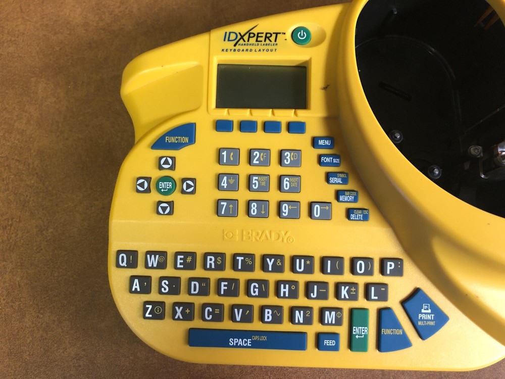 BRADY IDXPERT Keyboard Handheld Labeler W/ Case
