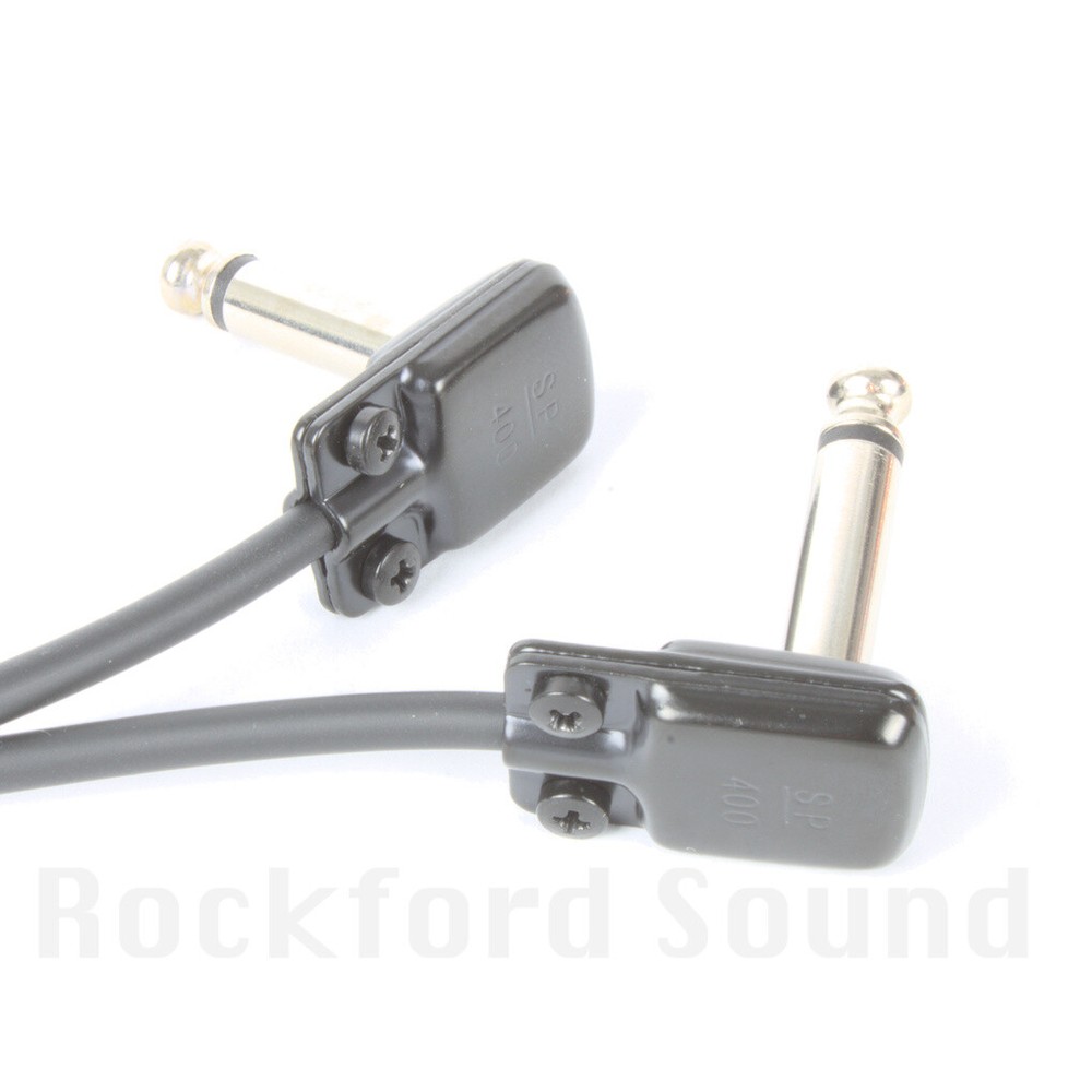 Mogami W2314 & Squareplug SP400BK Patch Cable - 1/4" Right angle to Right Angle