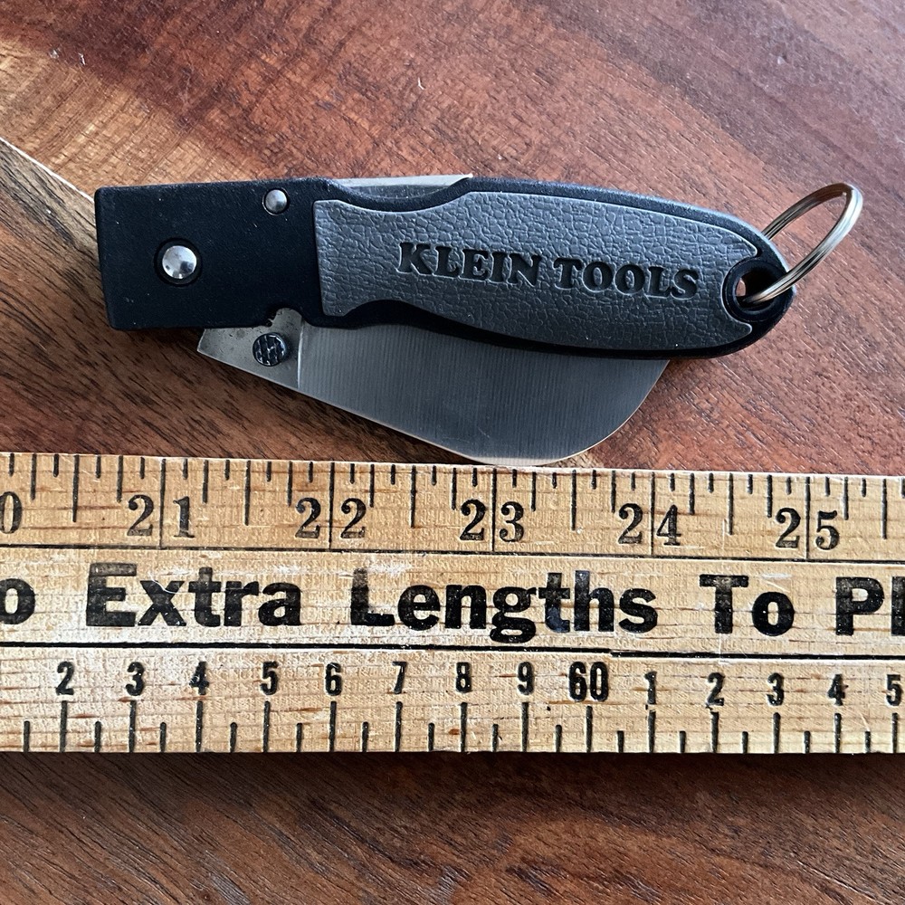 Klein Tools 44005R Rounded Point Sheepfoot Knife Mint A+ Condition