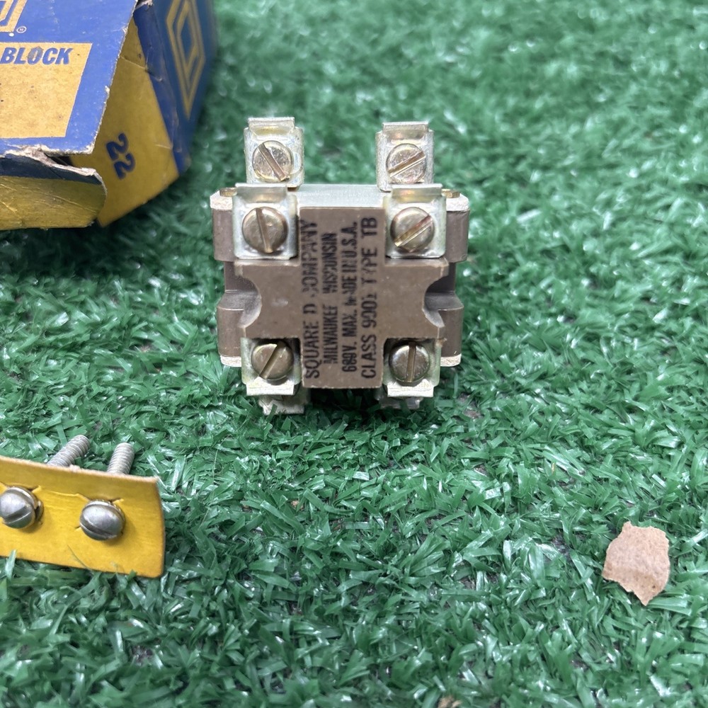 SQUARE D 9001 TB CONTACT BLOCK