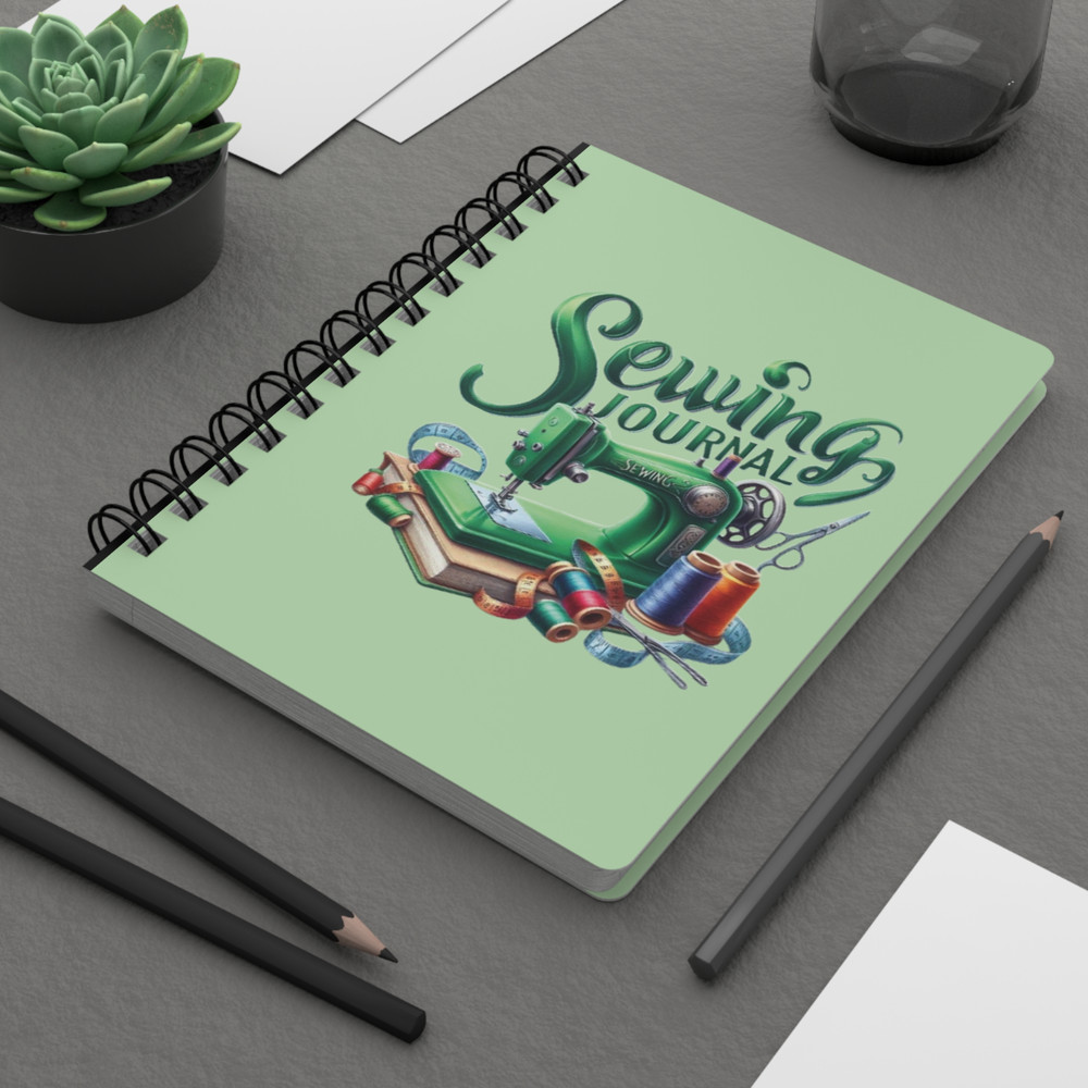 Sewing Journal, Sewing Notebook, Sewing, Hobby Journal, Craft Journal