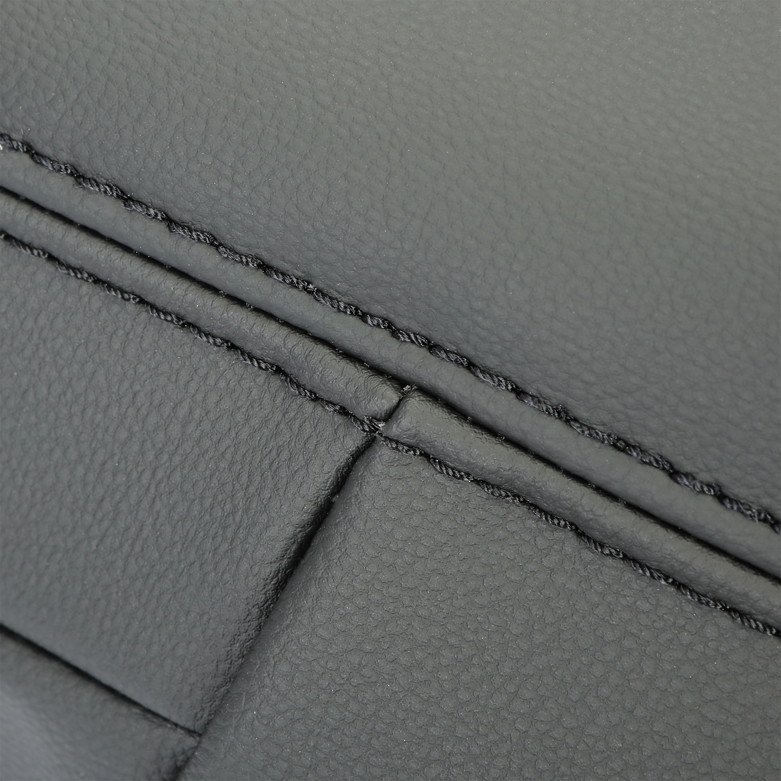 For 2007 08-14 Chevy Silverado 1500 2500 Leather Armrest Console Jump Seat Cover