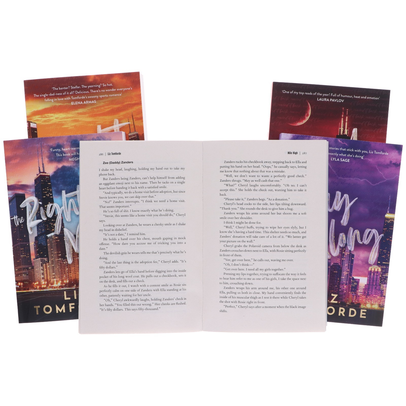 Windy City Series By Liz Tomforde: 5 Books Collection Set - Fiction - Paperback