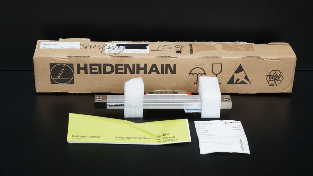 HEIDENHAIN 557644-03 Linear Encoder Scale LC493F, 170mm, 5.0um
