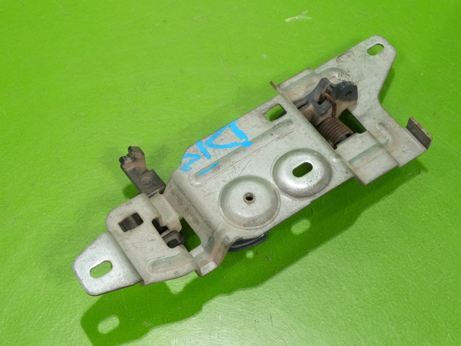 92-95 Civic OEM passenger right interior door handle lever lock blue