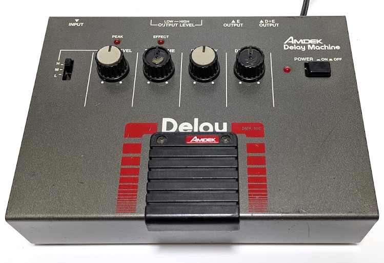 Amdek Dmk-100 Analog Delay Machine Effector No.y1007