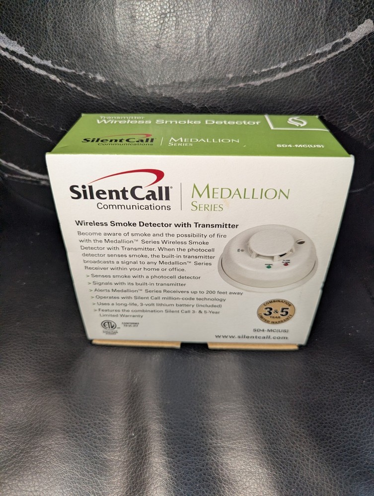 Silent Call Medalion Series Smoke Detector SD4-MC