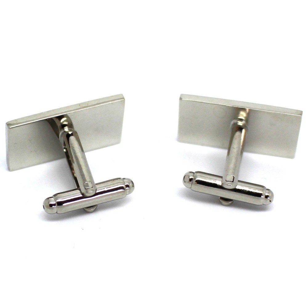 Nevada USA Flag Cufflinks in Chrome Gift box