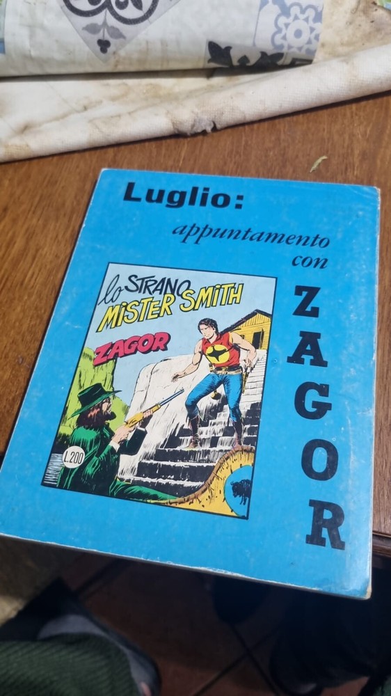 ZAGOR ZENITH ORIGINAL NO. 123 EXCELLENT CONDITION