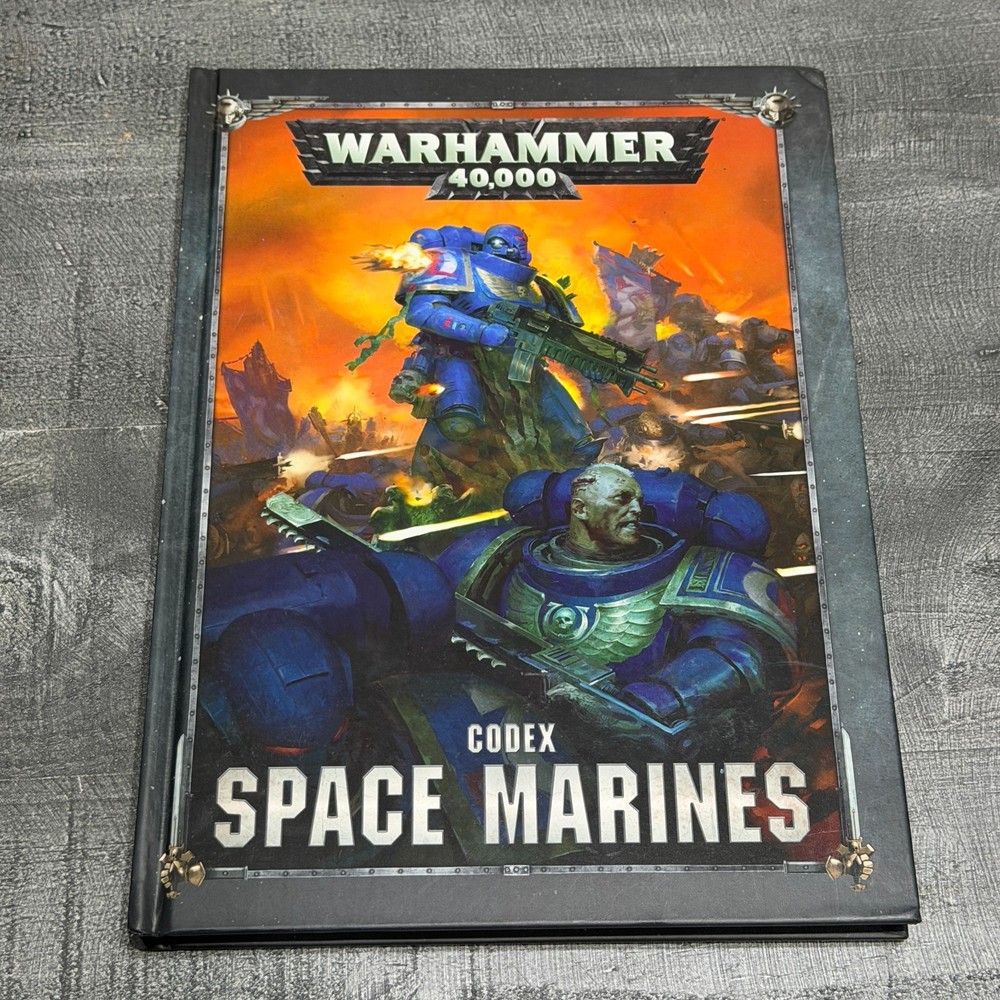 Games Workshop Warhammer 40K Codex: Space Marines Rule Book