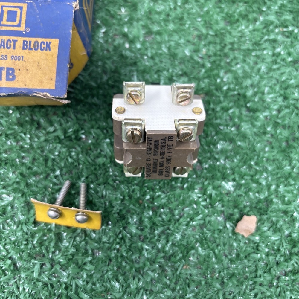 SQUARE D 9001 TB CONTACT BLOCK