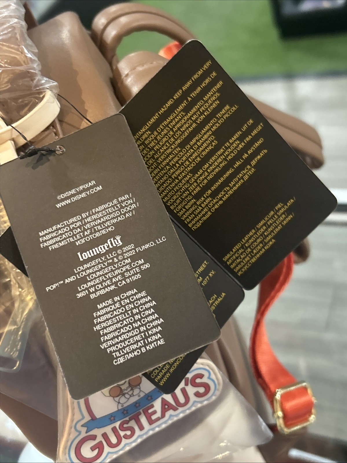 -NEW- Loungefly Ratatouille Bag Gusteau Restaurant Mini Backpack Funko LE 3,000