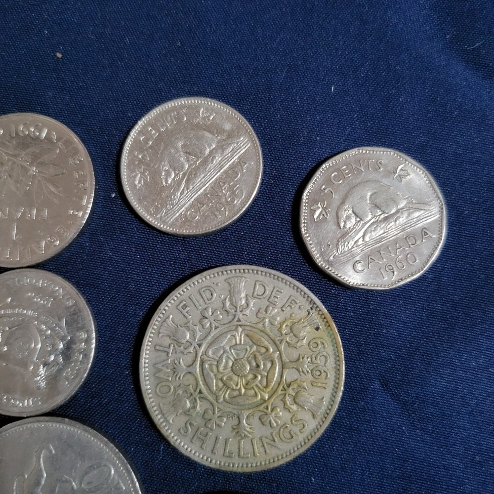 11 Foreign Coins
