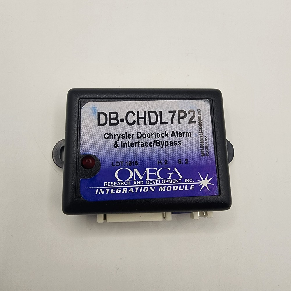 Chrysler DoorLock Alarm & Interface/Bypass OMEGA CHDL7-PK2