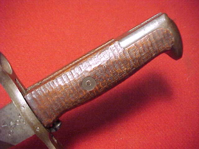 WWI ERA US M1905 BAYONET W/US M1910 CANVAS COVERED SCABBARD ~ CLEAN ESTATE ITEM