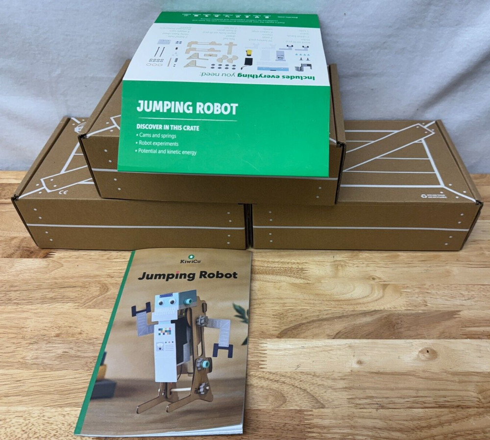 KiwiCo Jumping Robot - 3 Boxes - Partially Assembled