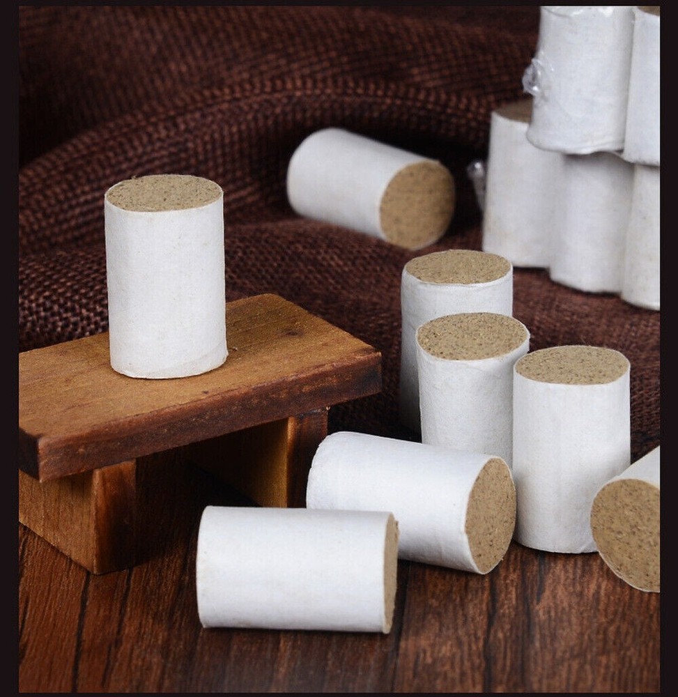 Moxa Cone Roll Stick 108pcs/box 妙艾堂 野生108艾柱 正品五年陈艾手工艾灸条艾绒