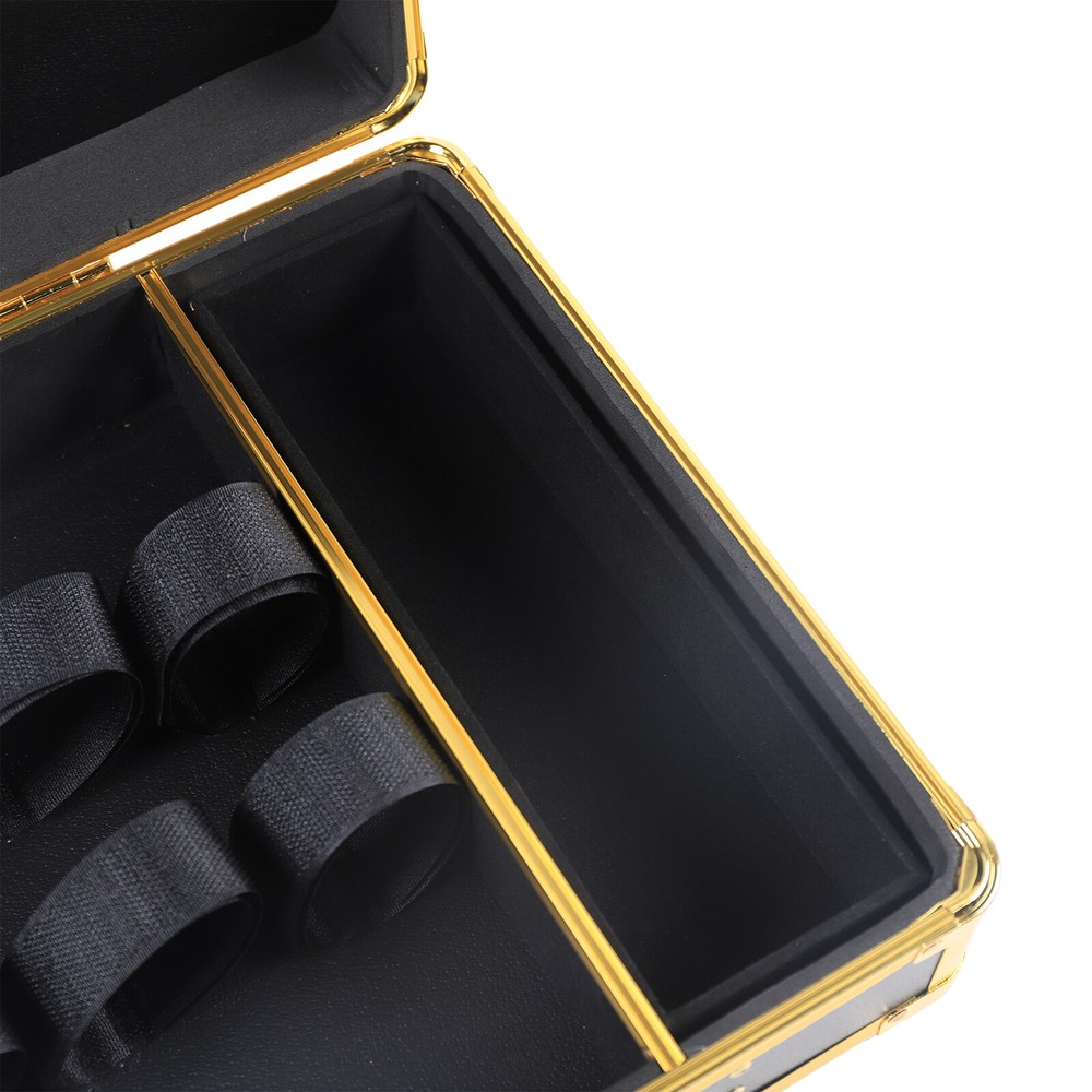Portable Barber Organizer Case with Security Lock and Stylish Design