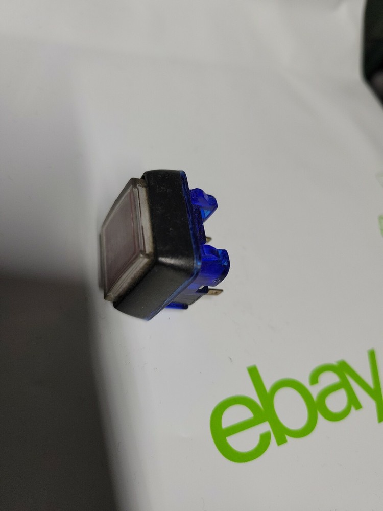 Bally Alpha Red Service Button Rectangular 32mm x 26mm 5E4 Cherry Switch