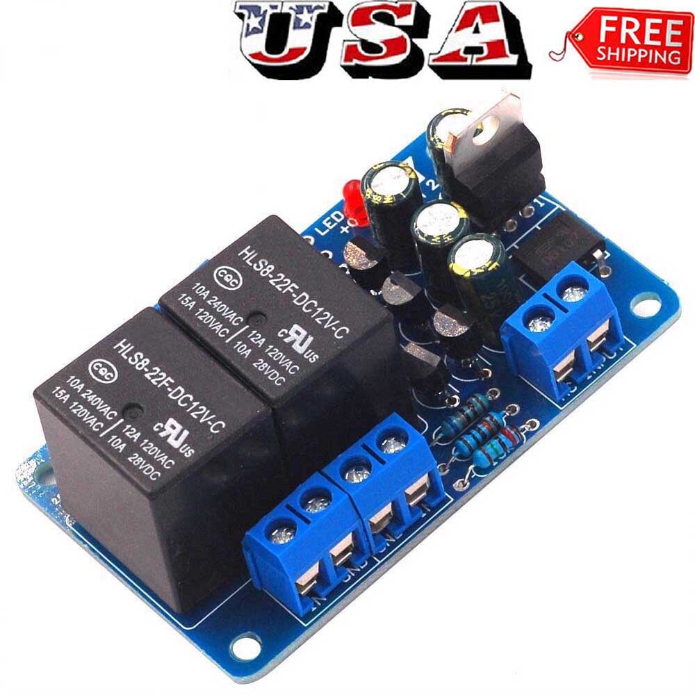 Speaker Protection Board Audio Amplifier Boot Delay DC Protect Component DIY Kit