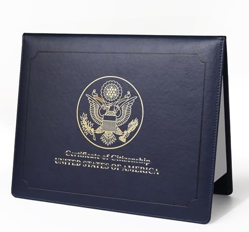 Citizenship Certificate Holder Protective Document Cover