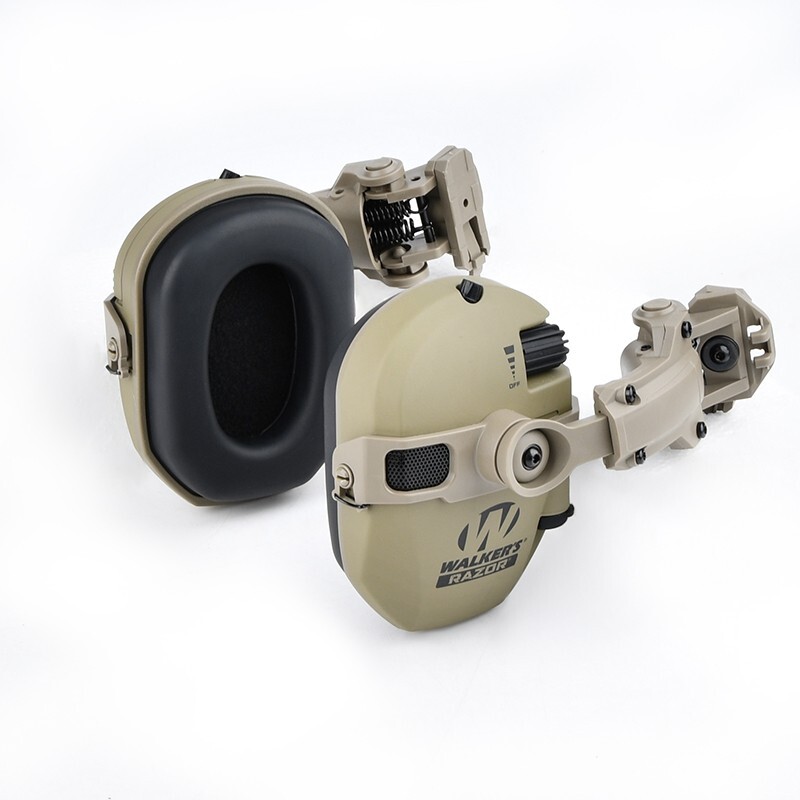 Tactical 360°Rotation Helmet Mount Adapter Headset Bracket FAST Wendy Helmets