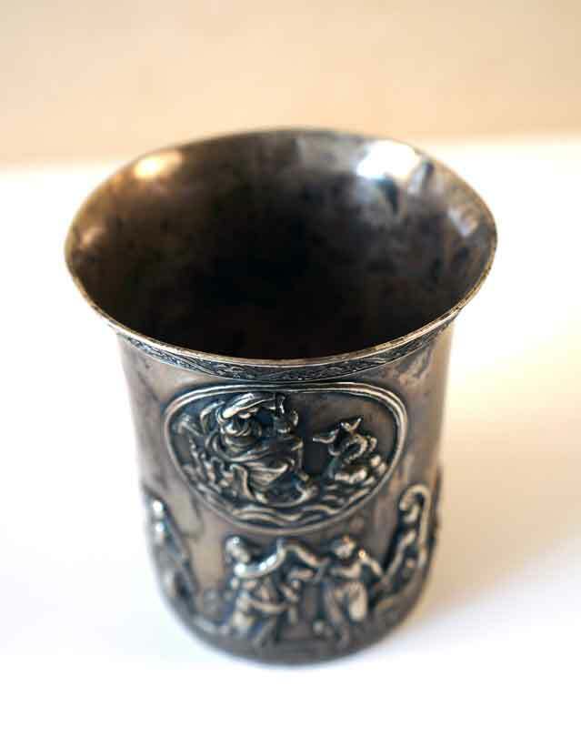Antique Russian Silver Cup 1869
