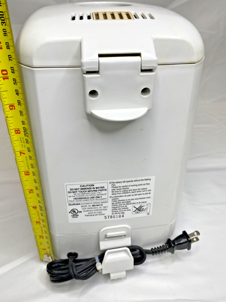 Zojirushi BB-HAC10 Home Bakery 1-Pound-Loaf Programmable Mini Breadmaker
