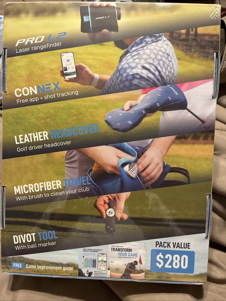 Shot Scope Ultimate Golf Pack Everything You Need In Box