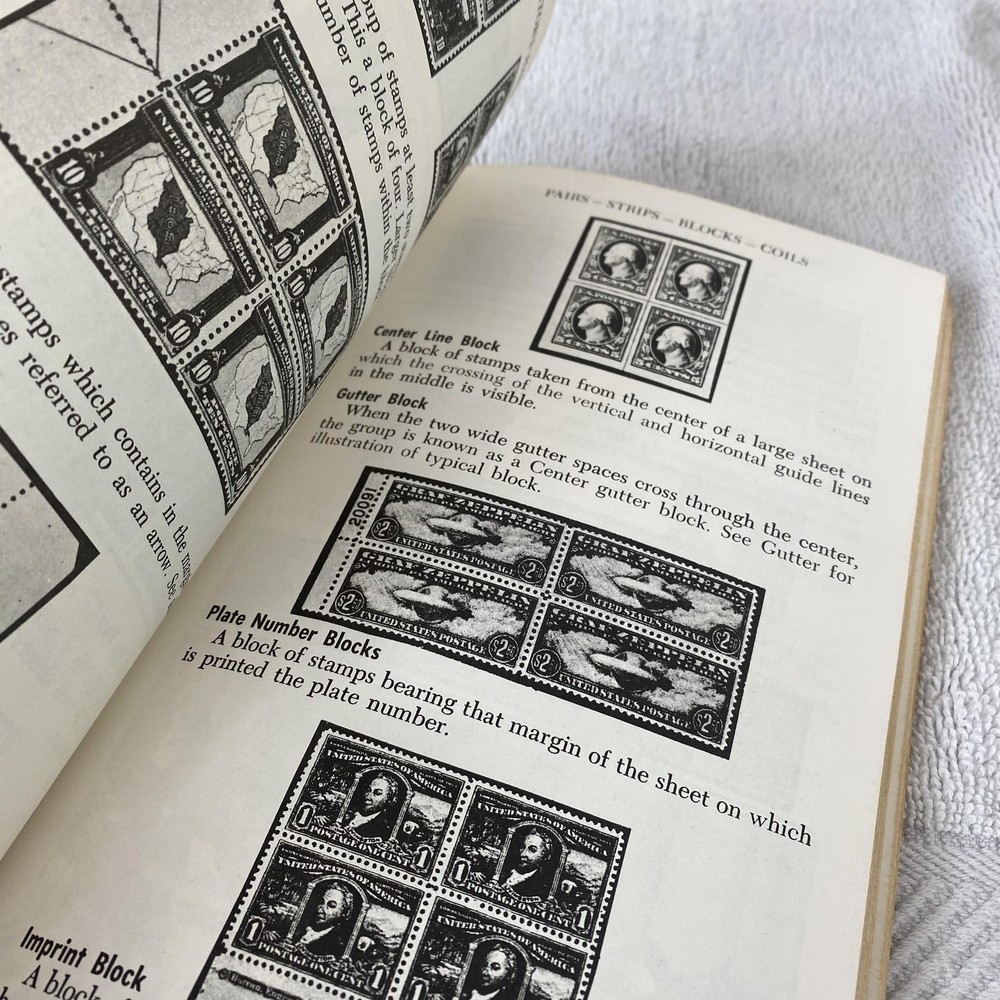 Vintage 1973 Stamp Collector's Handbook Samuel Grossman Philately Book Guide