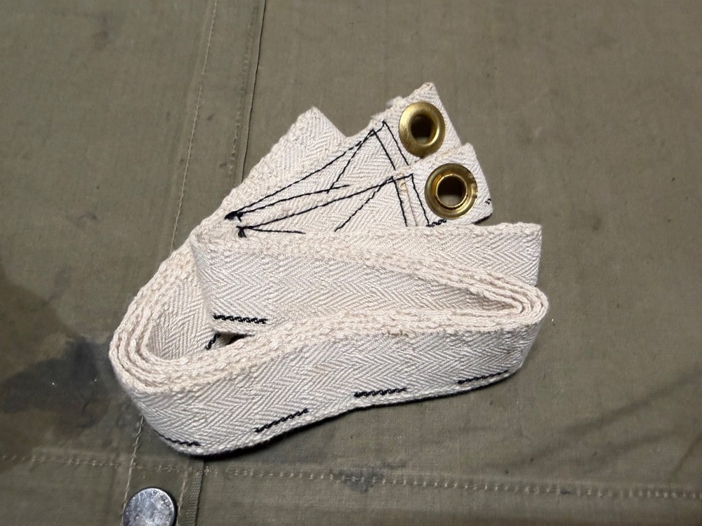 ORIGINAL WWII US ARMY BROWNING 1919 100RD CLOTH AMMO BELT